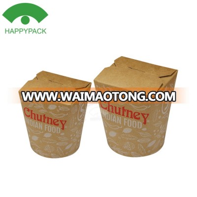 Wholesale HAPPYPACK disposable take away paper noodle box food container