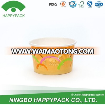 High quality cheap disposable paper bowl ice cream cups wholesale