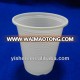 Cold drink beverage small 6oz PP white diposable plastic ps cup